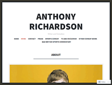 Tablet Screenshot of amhrichardson.com